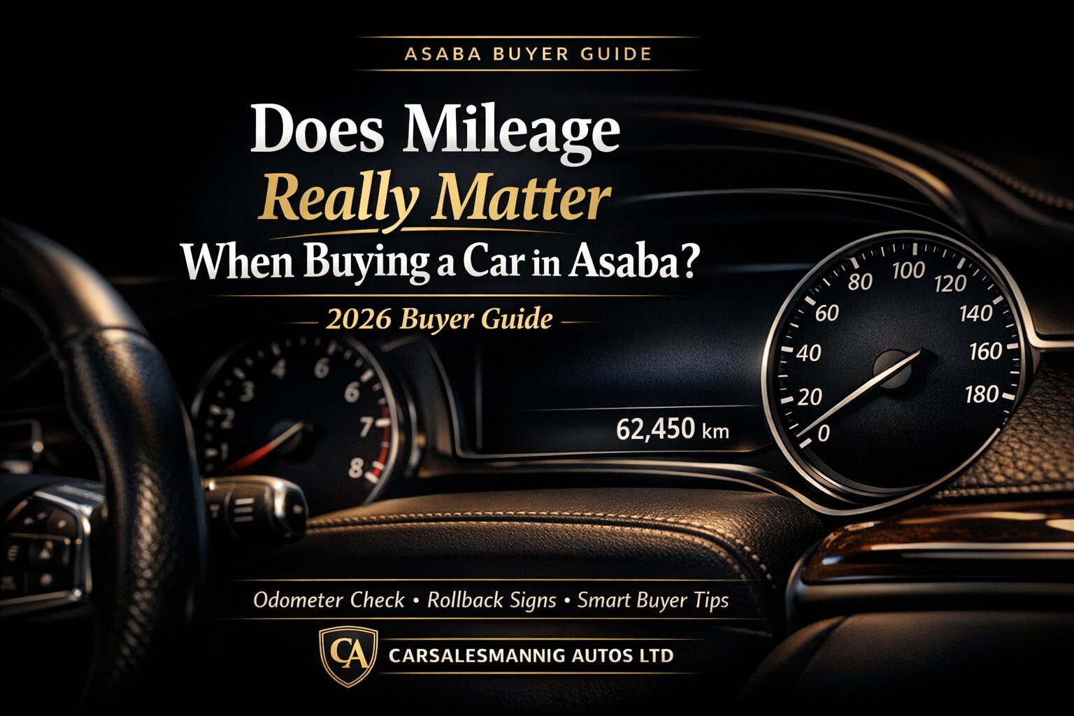 Does mileage really matter when buying a car in Asaba 2026 guide