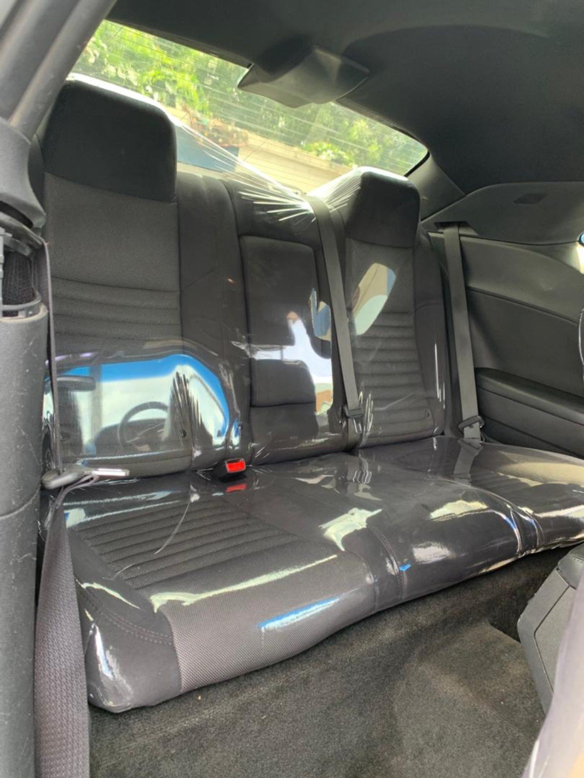 Dodge Challenger 2013 rear seat interior