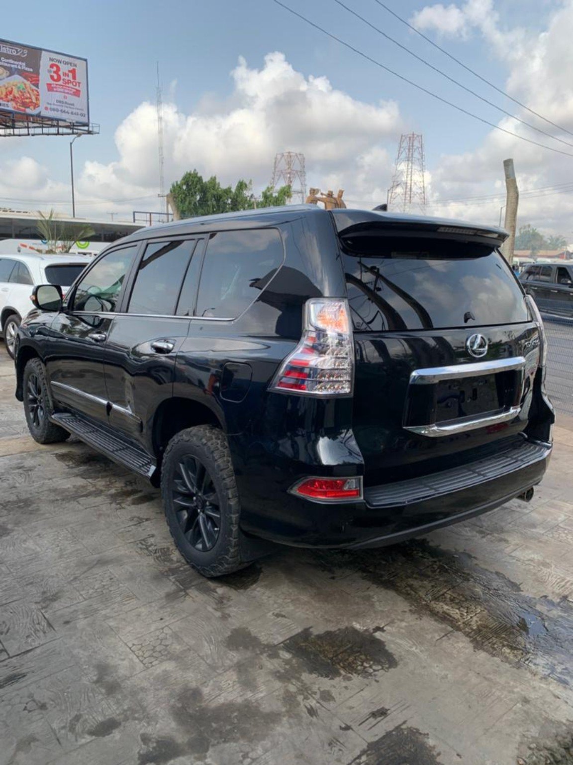 Lexus GX460 2018 rear angle view in Asaba