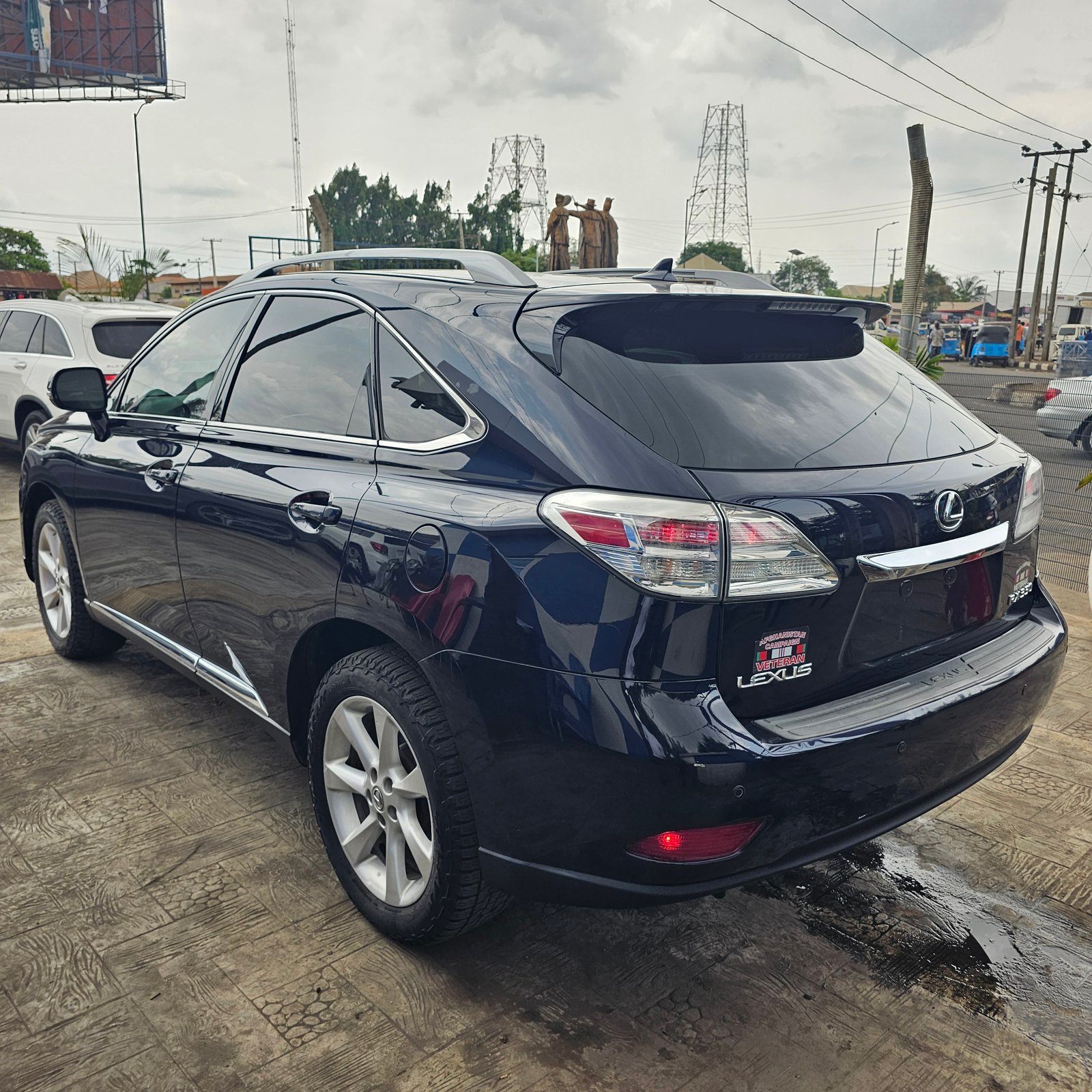 Lexus RX 350 2011 rear angle in Asaba