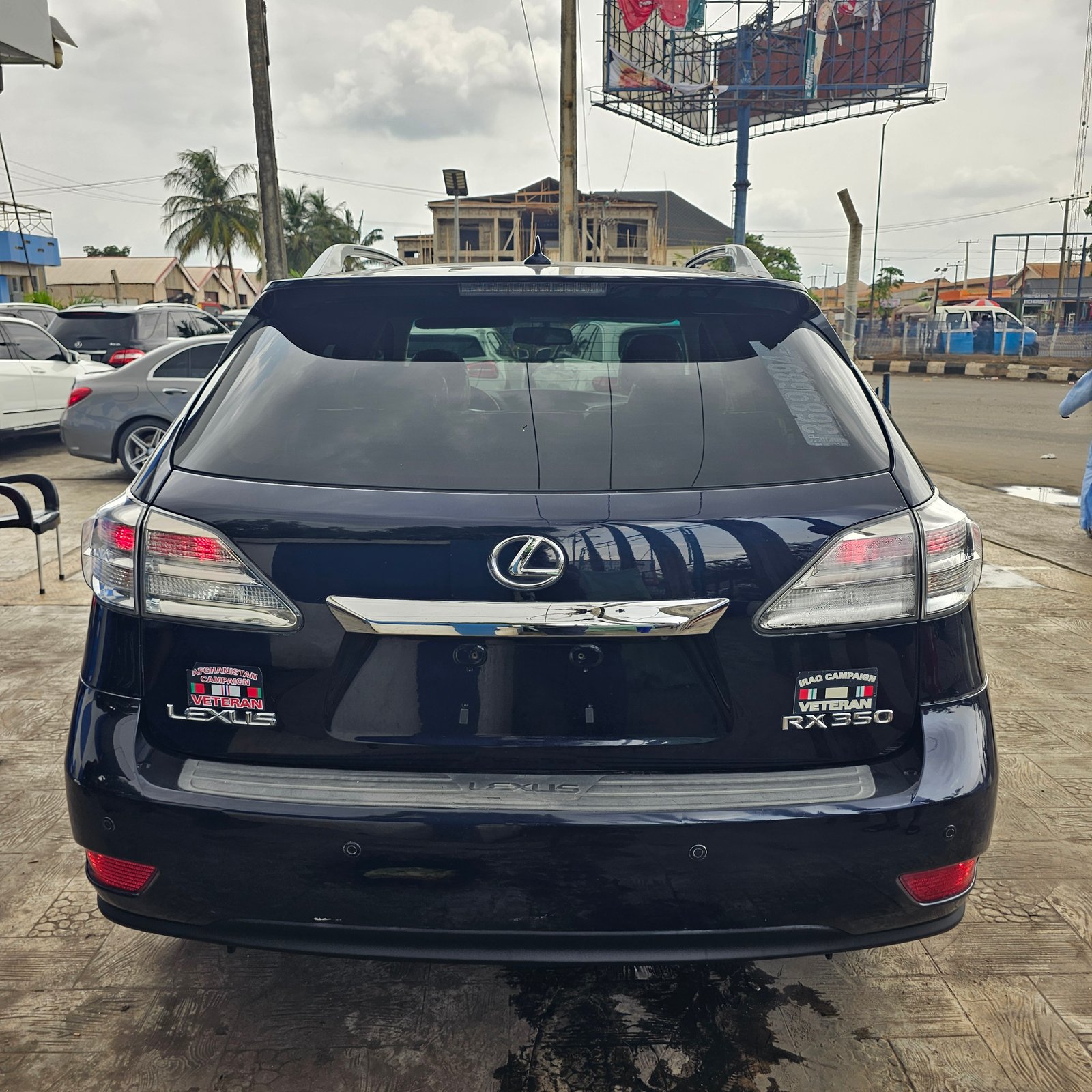 Lexus RX 350 2011 rear view in Asaba