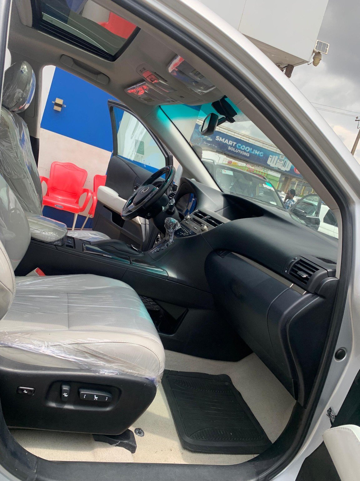 Lexus RX 350 2014 front passenger interior in Asaba