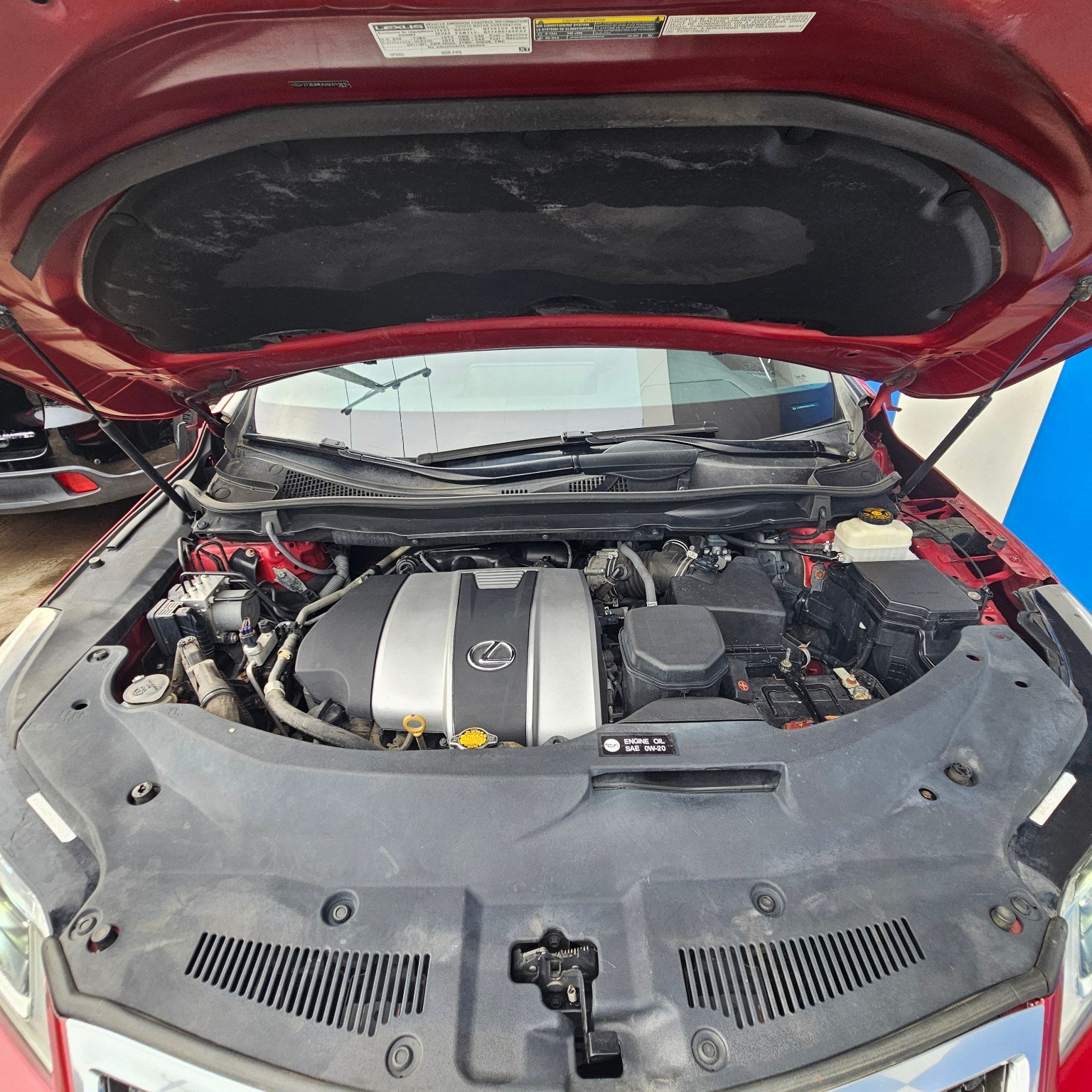 Lexus RX 350 2016 engine bay in Asaba