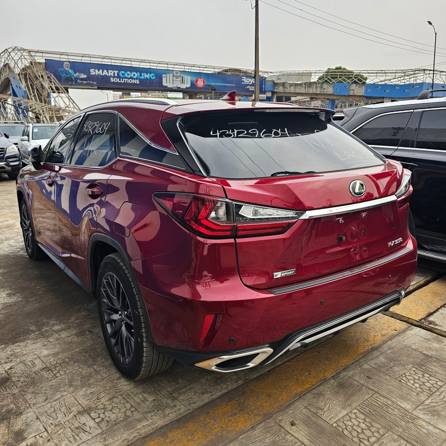 Lexus RX 350 2016 rear angle view in Asaba