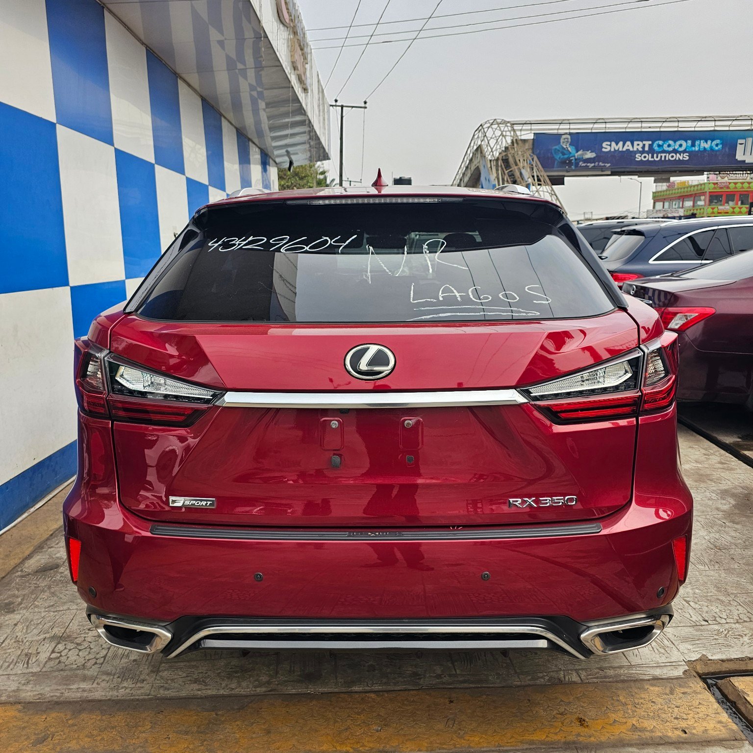 Lexus RX 350 2016 rear view in Asaba