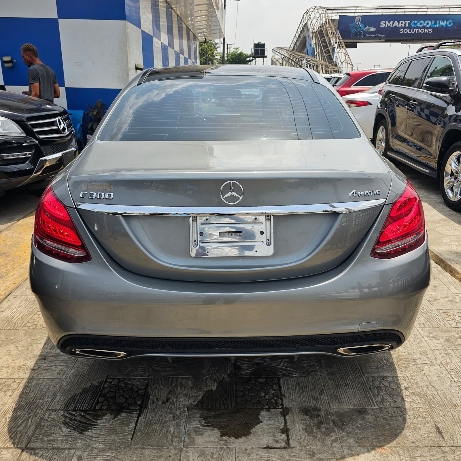Mercedes-Benz C300 2016 rear view in Asaba