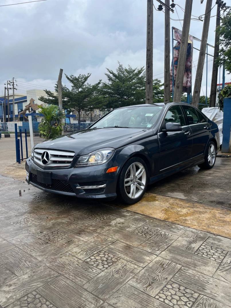 Mercedes-Benz C300 4MATIC 2013 front angle view for sale in Asaba