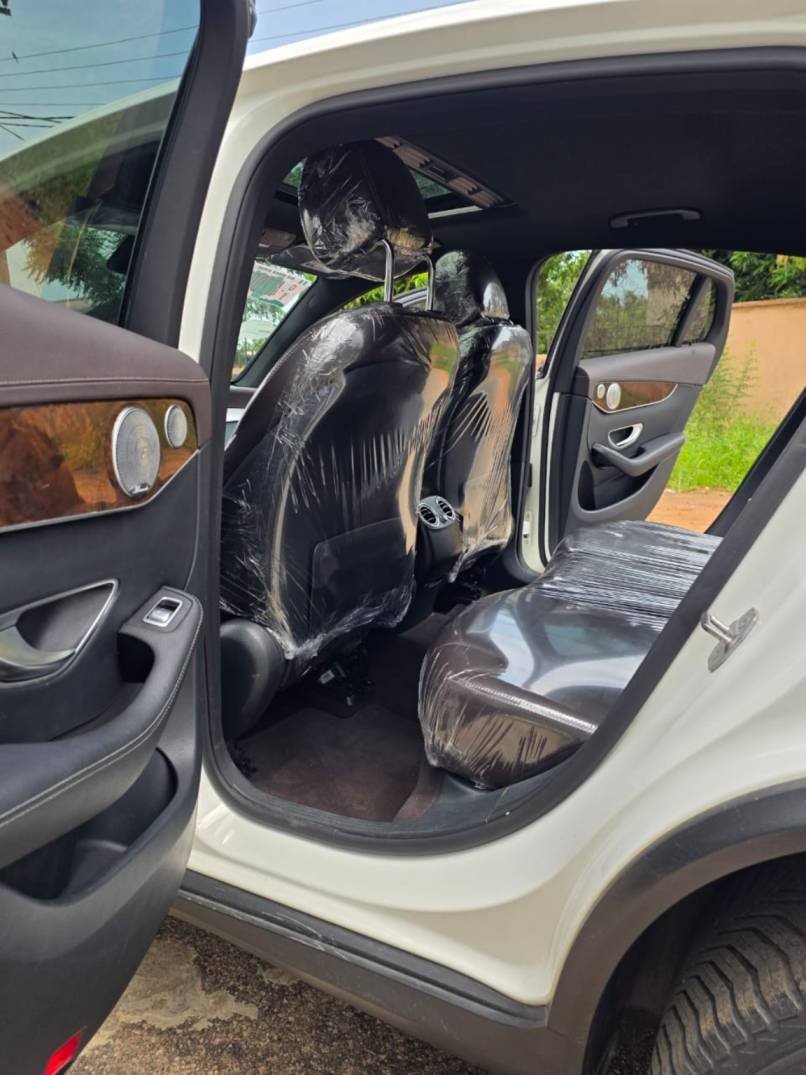 Mercedes-Benz GLC300 4MATIC Coupe 2017 back seat interior for sale in Asaba