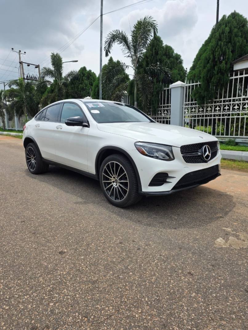 Mercedes-Benz GLC300 4MATIC Coupe 2017 front angle view for sale in Asaba