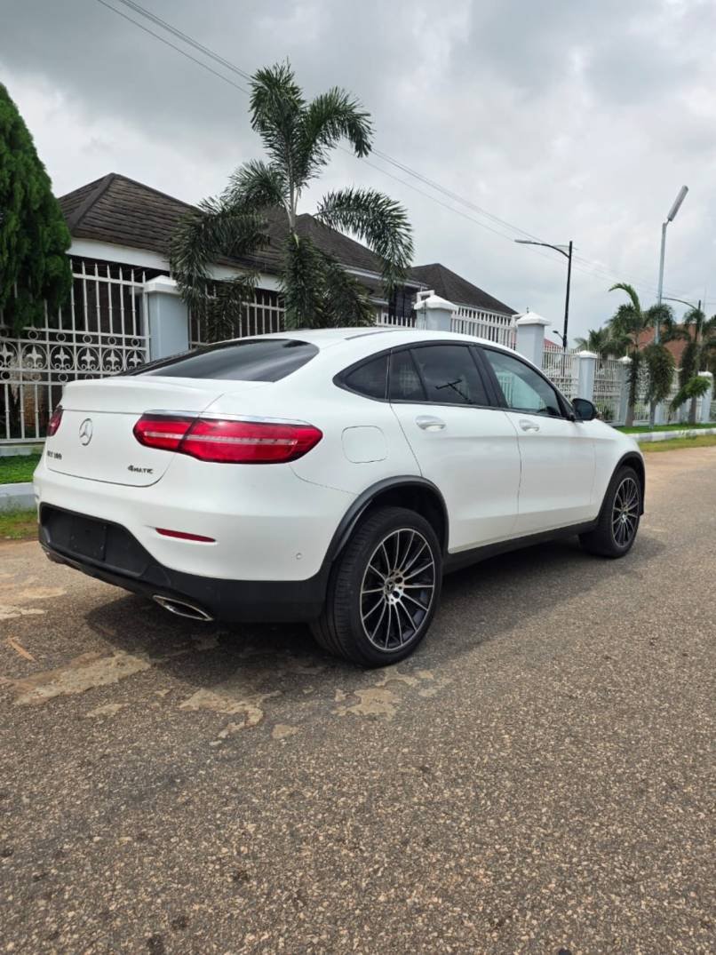 Mercedes-Benz GLC300 4MATIC Coupe 2017 rear quarter view for sale in Asaba