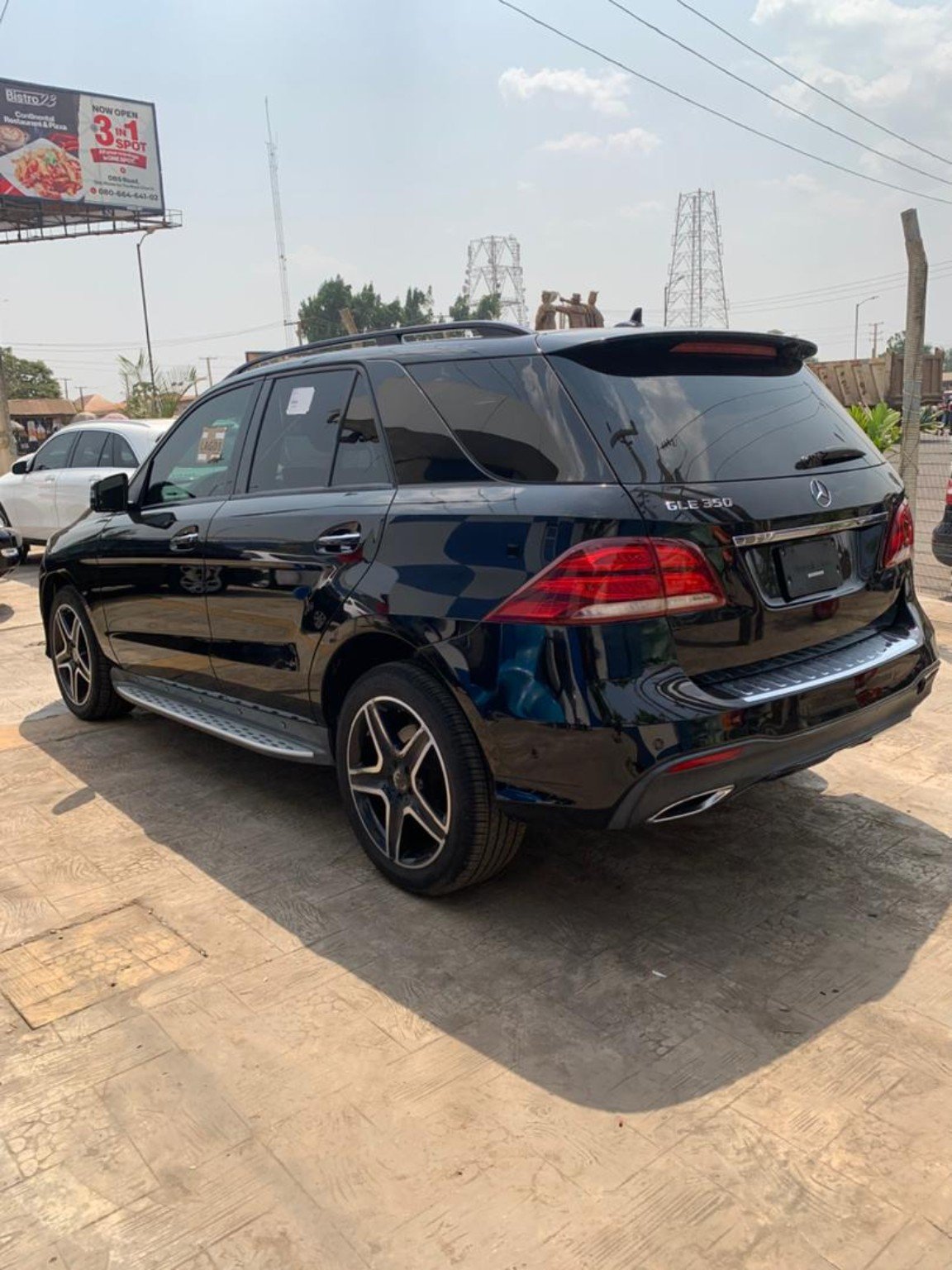 Mercedes-Benz GLE 350 2019 rear angle view in Asaba
