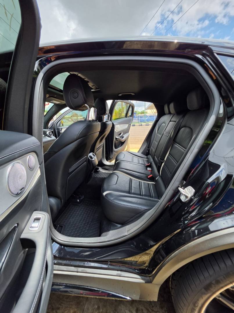 2021 Mercedes-AMG GLC63S Coupe back seat interior for sale in Asaba