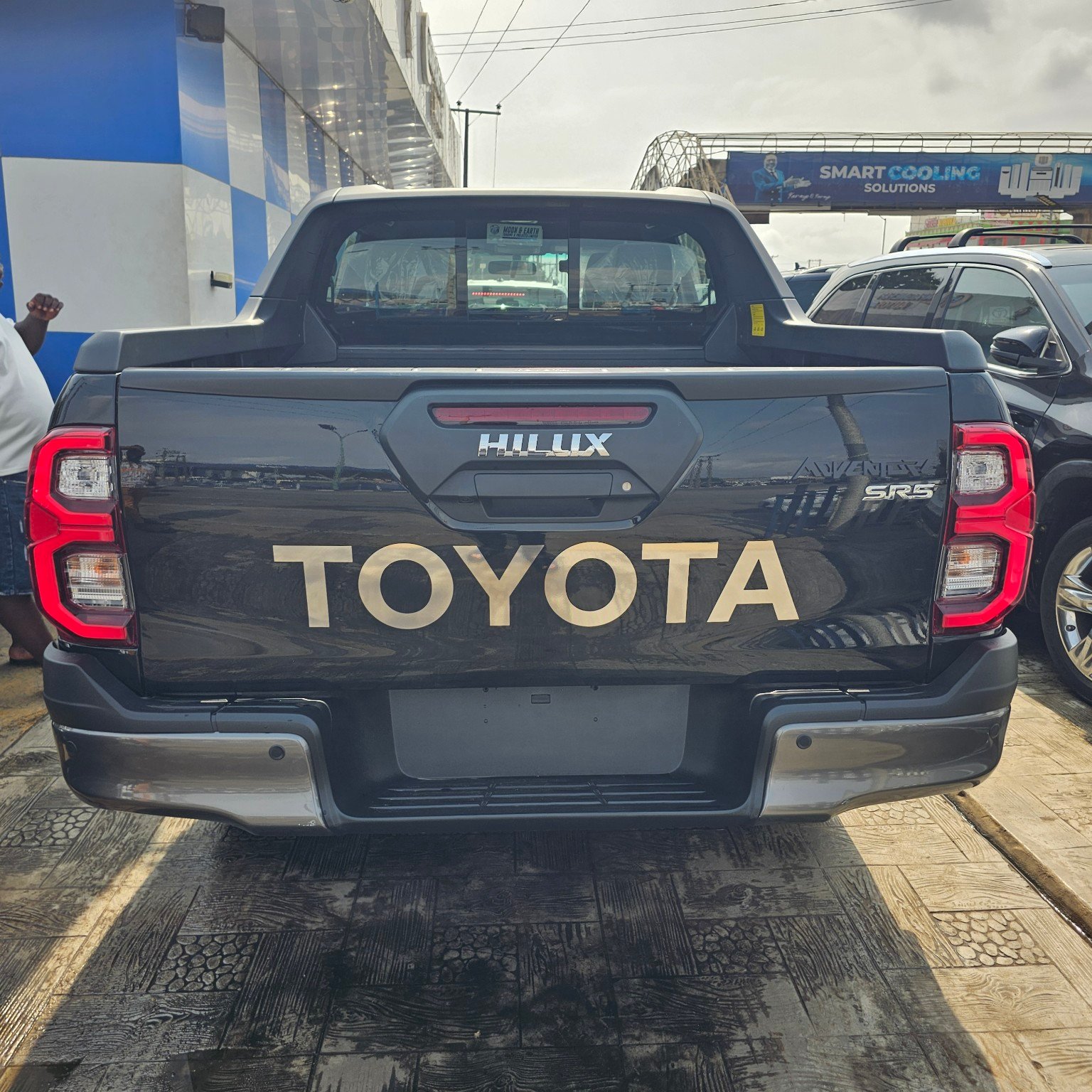 Toyota Hilux 2021 rear view in Asaba