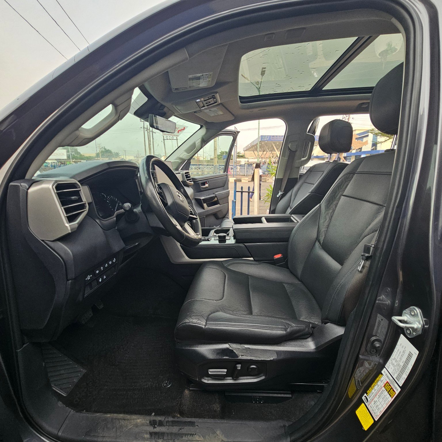 Toyota Tundra 2023 rear angle view in Asaba
